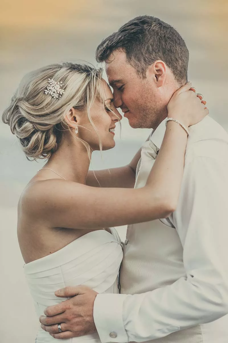 Bride & Groom Portrait at Sopley Mill
