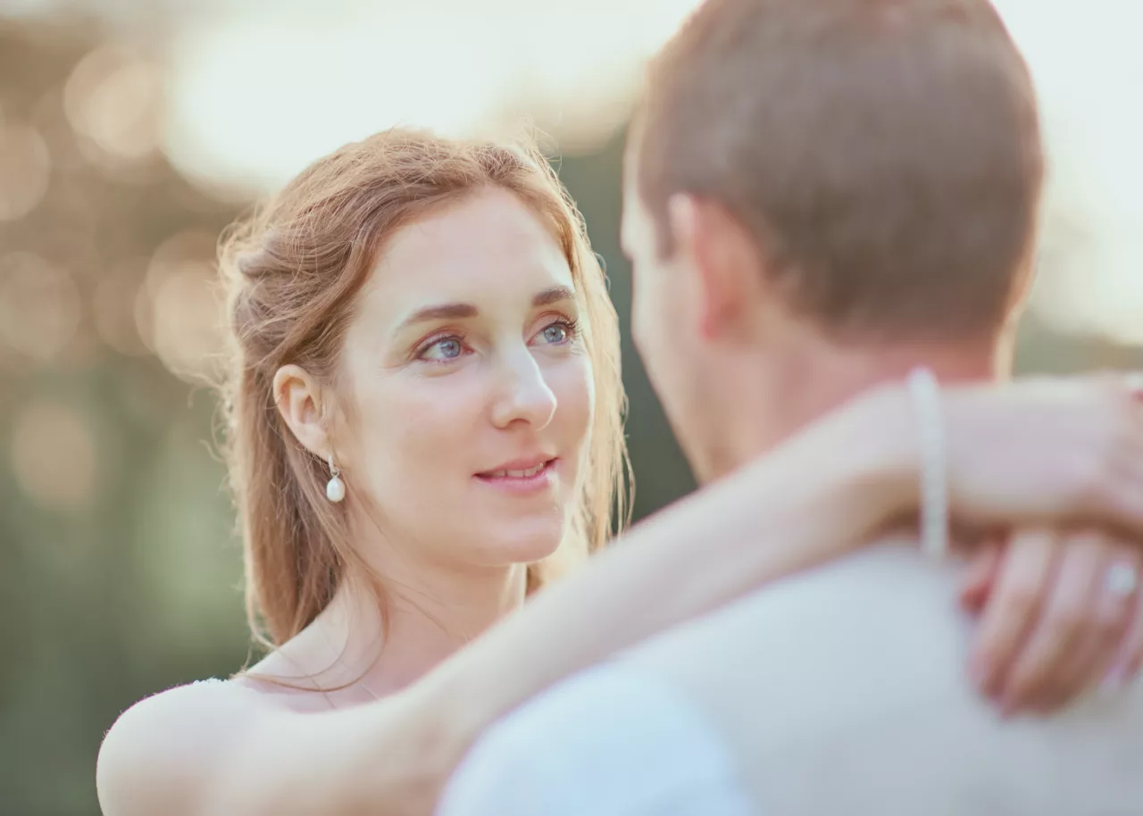 A natural Portrait of the bride taken at Sopley Mill 