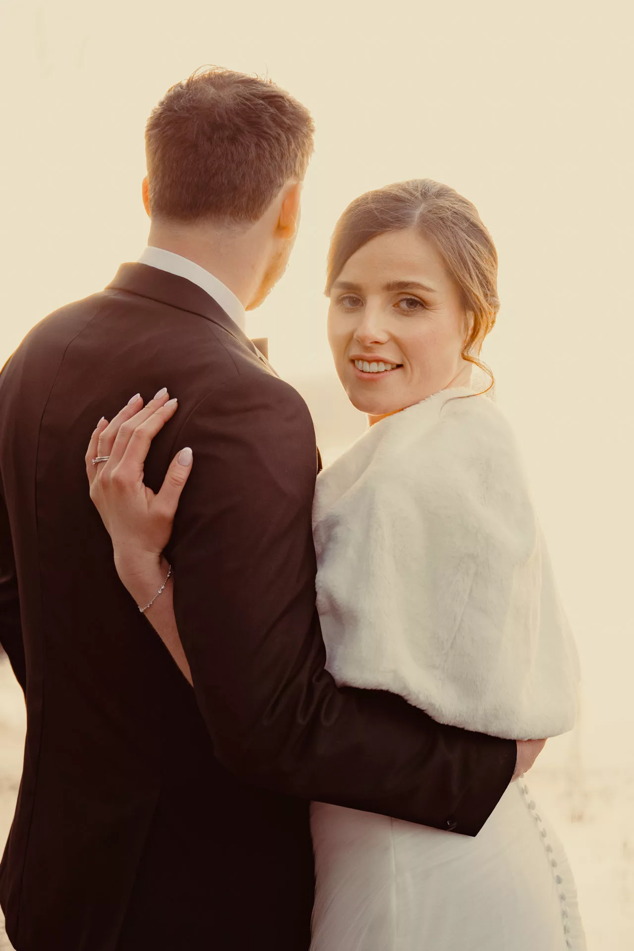 Stunning picture of Bride & Groom at Sopley Mill in 2026